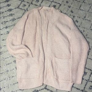 Knitted Cardigan (light pink)